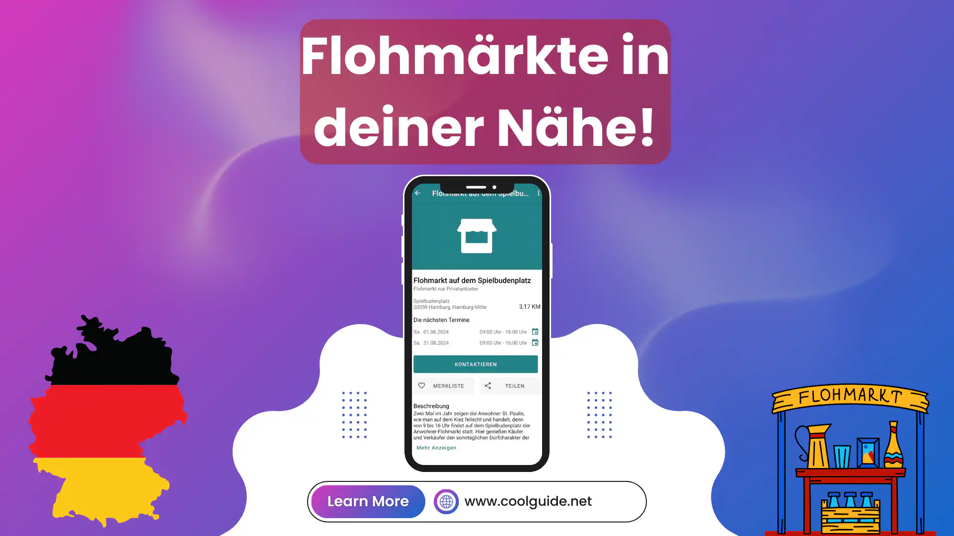 Flohmärkte in deiner Nähe!