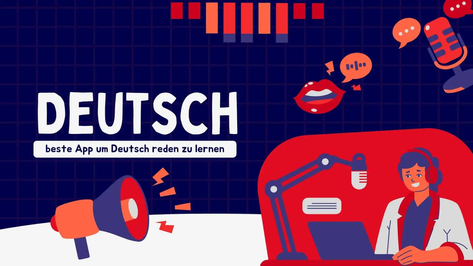 lerne deutsch reden mit beste App fur Sprach um perfekt zu sprechen